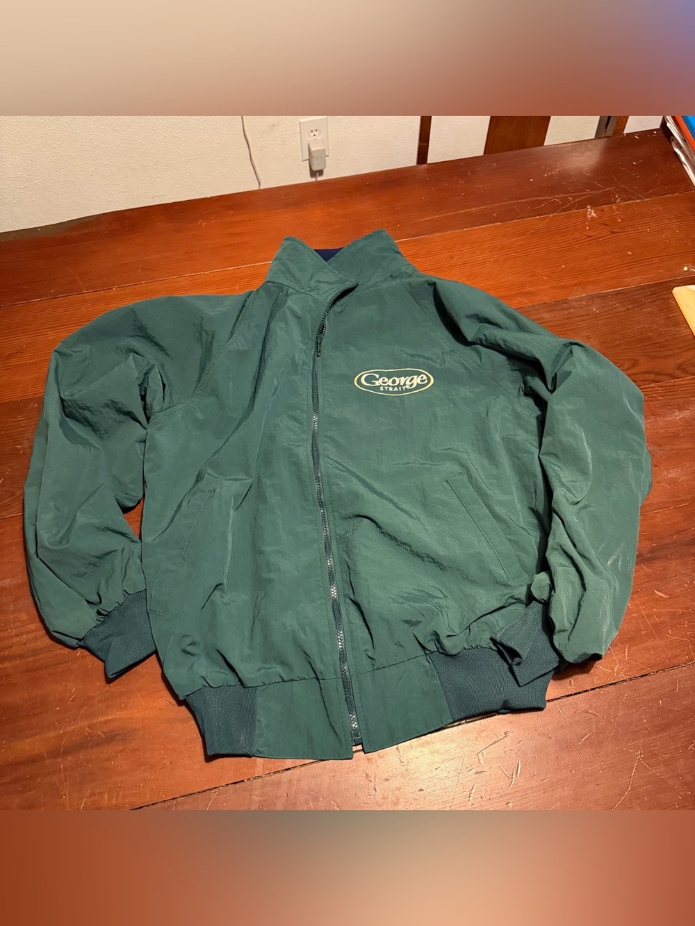 George Strait Tour Jacket Hartwell Viasport Country Music Green Large